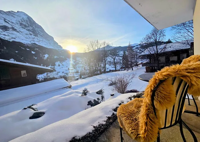 Mom - Alpine Boutique Apartments, Alpstein Eiger View Terrace, Center *